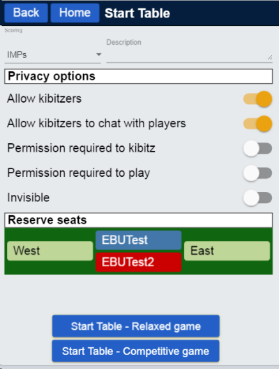 Bboinstructions Ebuscore Wiki, How To Set Up A Casual Table On Bbo